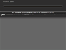 Tablet Screenshot of euroed.com